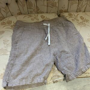 Casual Drawstring LinenWomen’s Shorts - Taupe